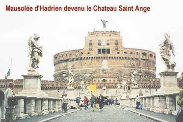 Mausole d'Hadrien devenu Chteau Saint Ange